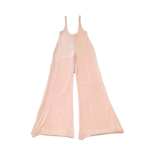 House of Harlow 1960 x REVOLVE Blush Pink Wide Leg Jumpsuit Womens Size M - Picture 4 of 11